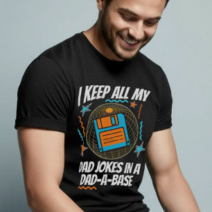 Camiseta Engraçado Eu Manter Todas As Minhas Piadas De Pai 