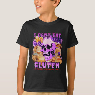 Camiseta Engraçado eu não poder comer Gluten Isso faz meu t