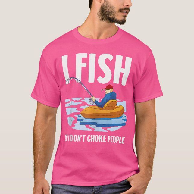 Camiseta Engraçado Eu Peixe (Frente)