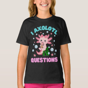 Camiseta Engraçado Eu Pergunto Axolotl Bonito Axolotls Kawa
