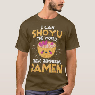 Camiseta Engraçado Eu Posso Atirar Em Pun Ramen