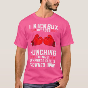 Camiseta Engraçado eu praticar in-box