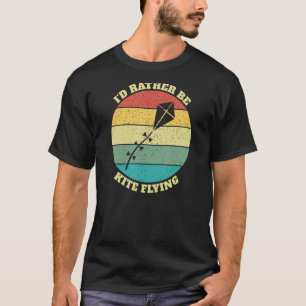 Camiseta Engraçado, eu Preferencialmente Ser Kite Voando