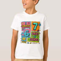 Engraçado Eu Sobrevivi 76 Dias Escola Colorida Pro