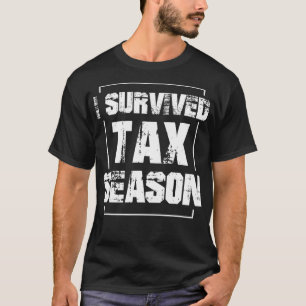 Camiseta Engraçado Eu Sobrevivi Ao Presente Contabilista Da