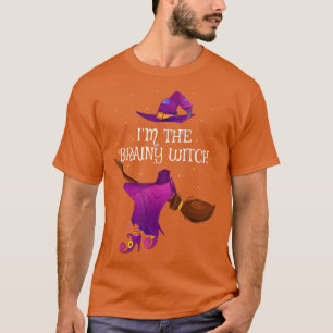 Camiseta Engraçado Eu Sou A Bruxa Brainy Halloween 4210421