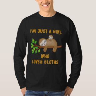 Camiseta Engraçado Eu Sou Apenas Uma Garota Que Ama Lúteras