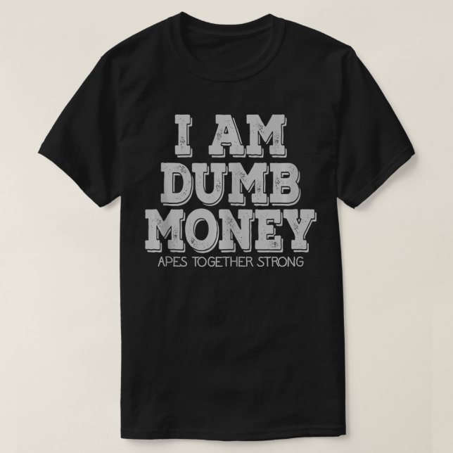 Camiseta Engraçado Eu Sou Burro (Frente do Design)