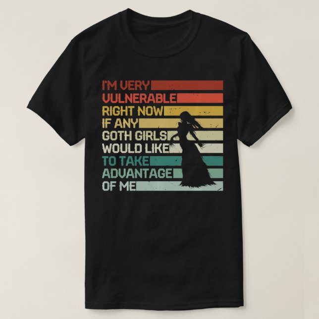 Camiseta Engraçado Eu Sou Muito Vulnerável Agora Se Qualque (Frente do Design)