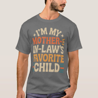 Camiseta Engraçado Eu Sou O Filho Favorito Da Minha Sogra a