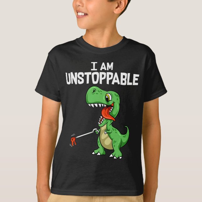 Camiseta Engraçado Eu Sou Um Ti-Rex Dinossaur Grabber Pun (Frente)