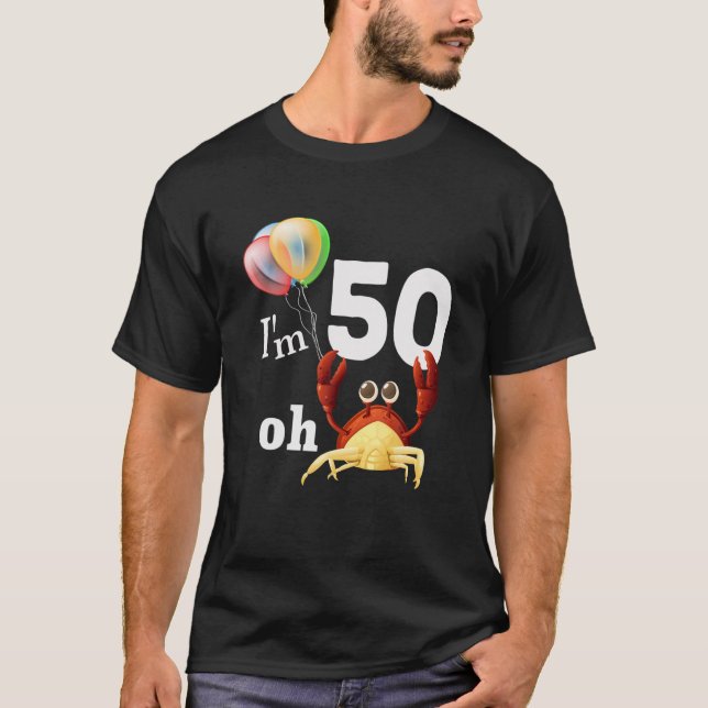 Camiseta Engraçado, Eu Tenho 50 Anos De Idade, 50 Anos De H (Frente)