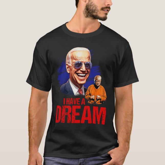 Camiseta Engraçado Eu Ter Um Sonho Trancando-O (Frente)