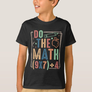 Camiseta Engraçado Faça as Contas 67 Meme Seis Sete Menino