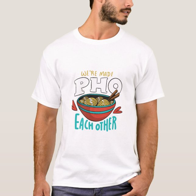 Camiseta Engraçado Faça Um Ao Outro (Frente)