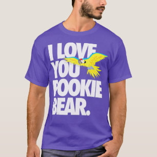 Camiseta Engraçado Falar Papagaio Eu Amo Seu Urso De Pooki