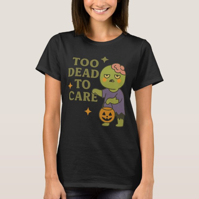 Camiseta Engraçado Fantasma Halloween Vibes (Frente)