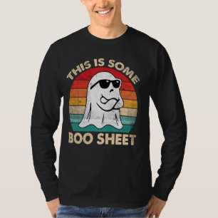 Camiseta Engraçado Fantasma Retro Halloween Este é um lenço