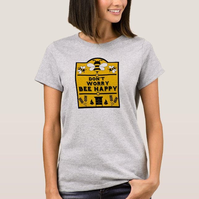 Camiseta Engraçado Farmador de Mel Apiário (Frente)