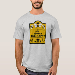 Camiseta Engraçado Farmador de Mel Apiário