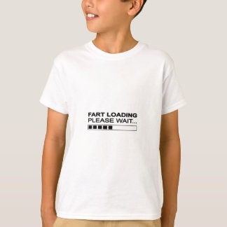 Camiseta Engraçado Fart a carga