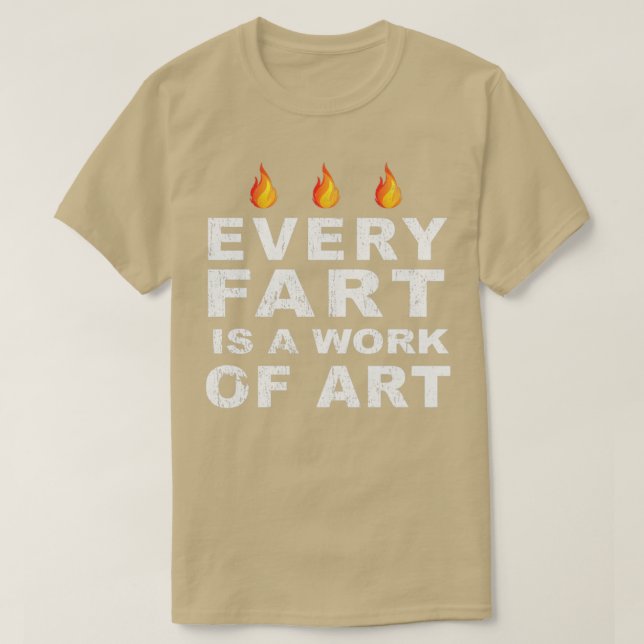 Camiseta Engraçado Fart tep Men Legal Hilário Sarcástico H (Frente do Design)