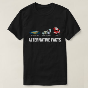 Camiseta Engraçado "Fatos de Alternativo"