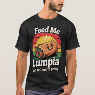 Camiseta Engraçado Feed de Comida Filipina Me Alimente com