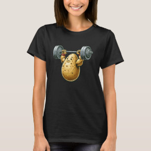 Camiseta Engraçado Feitiço de Batata Trabalho de arte Funny