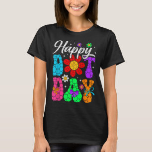 Camiseta Engraçado Feliz Dia de Bolinhas Estudantes de Arte