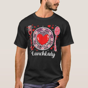 Camiseta Engraçado Feliz dia de os namorados Almoço Lady Wo