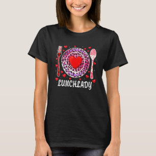 Camiseta Engraçado Feliz dia de os namorados de almoço Lady