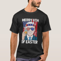 Engraçado Feliz Patriótica 4º Da Páscoa Ameri