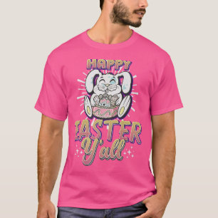 Camiseta Engraçado Felz pascoa de coelho da Páscoa Y Ovos