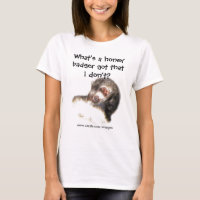 Engraçado Ferret. O que é que um Badger de mel tem