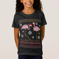 Engraçado Flamingo Ilumina Animais de Natal Rosa P
