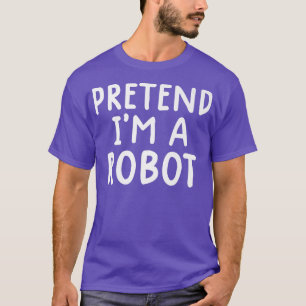 Camiseta Engraçado Fodora De Halloween Fingindo Que Sou Um