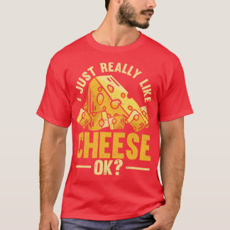 Camiseta Engraçado Foodie Gouda Cheese