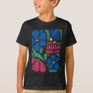 Camiseta Engraçado Foxtrots Deltas Tangos Flower Boho