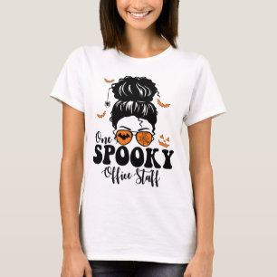 Camiseta Engraçado funcionarios de escritório Spooky, Messy
