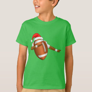 Camiseta Engraçado Futebol Dab Esporte Dance Papai Noel