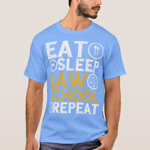 Camiseta Engraçado Futuro Procurador de Direito Estudante A