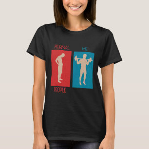 Camiseta Engraçado Gag Gym Dizendo Exercício De Malhação De