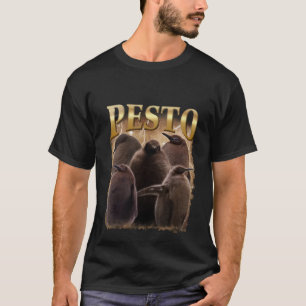 Camiseta Engraçado Gaint Bebê Pesto Pinguim