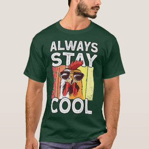 Camiseta Engraçado Galo Farmador Hen Chicken