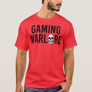 Camiseta Engraçado Gamer Gift Gaming Warlord