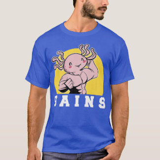 Camiseta Engraçado ganha Motivação Axolotl Gym