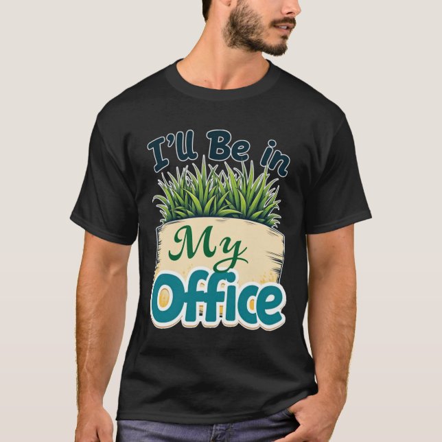 Camiseta Engraçado Gardening Life Oferece Leve Curta (Frente)