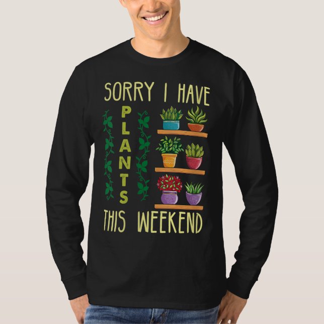 Camiseta Engraçado Gardening Presente Suculente D da Mãe do (Frente)