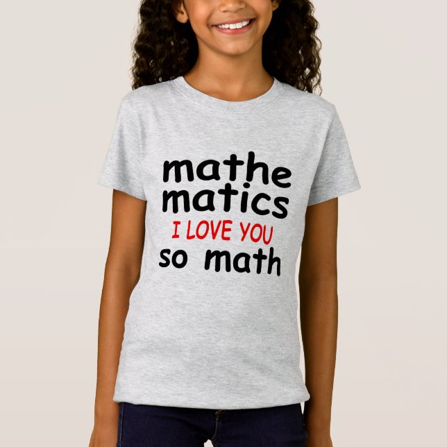 Camiseta Engraçado Garoto Matemático Oferece Mathematican L (Frente)